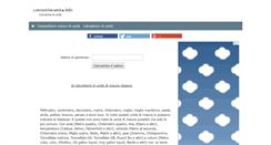 Desktop Screenshot of convertire-unita.info